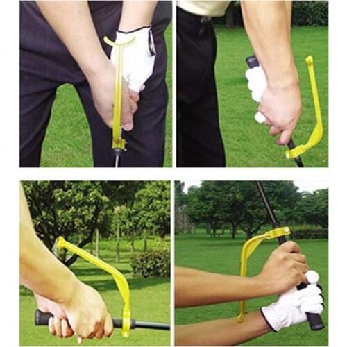 Golf Swing Correct Wrist Trainer Guide Golf Gesture Training Aid Tool