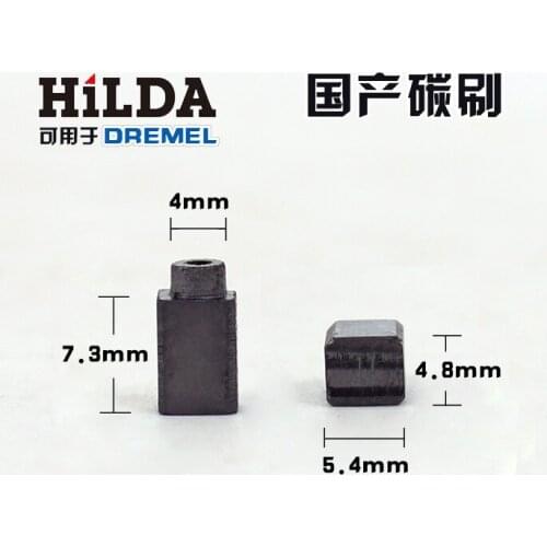 HILDA/Hilda Factory direct sales supply domestically made carbon brushes with imported Dreme electric grinder