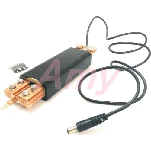 DIY integrated hand-held spot welding pen spot welding needle 18650 electro-wood fixture