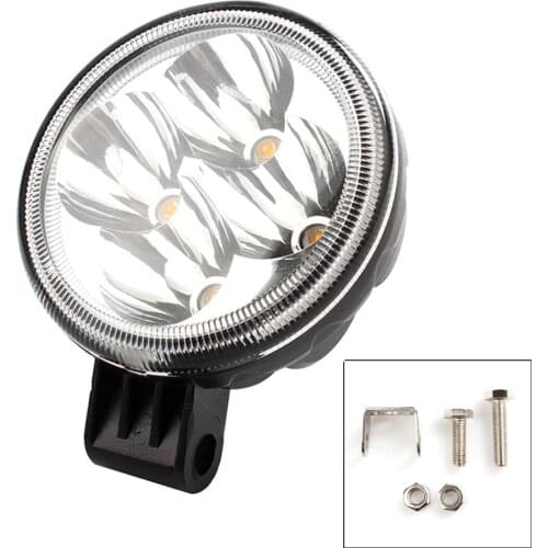 12W Work Light Car LED Working Light Bar Spot Flood Combo Driving Lamp 2000K 780LM for Truck SUV 4X4 4WD ATV Offroad Cars