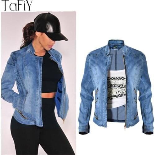 TaFiY Womens Denim Jackets