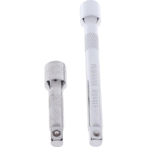 1Pcs 50/100mm Long Extension Bar 1/4 Drive Ratchet Socket Extender Hand Adjustment wrench Extension Socket Drive Hand Tool
