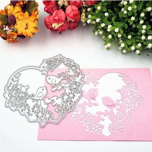 Die cutting die toy metal Love joy crafts paper relief DIY embossed Easter New Year Valentines Day