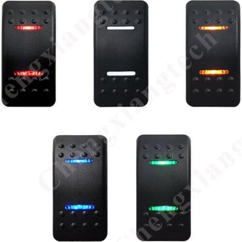 5pcs/ Lot, Blue Switch Cap Backlit for Carling ARB Narva Led Rocker Switch Replacing Car Boat Truck, Caps Only