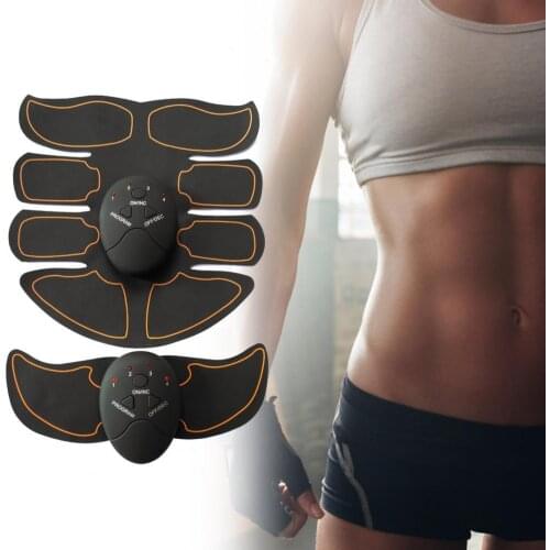 Abs Stimulating Belt Abdominal Belt Wireless Ergonomic Faux Leather EMS Unisex Fitness Training Gear for Abdomen