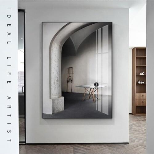 Architecture Canvas Print Painting Moroccan Arch Gate Poster Modern Style Prints Picture for Living Room Home Decor