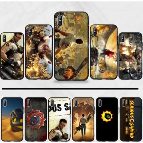 Game Serious Sam Phone Case for iPhone 11 12 pro XS MAX 8 7 6 6S Plus X 5S SE 2020 XR
