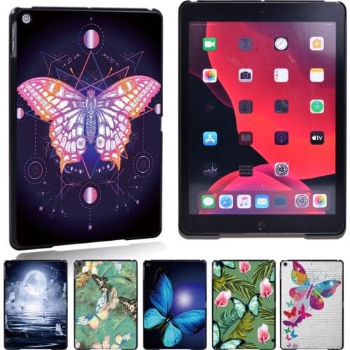 Tablet Case For Apple Ipad 8 2020 8th Generation Shockproof Ultra Thin Hard Cover Case + Free Stylus
