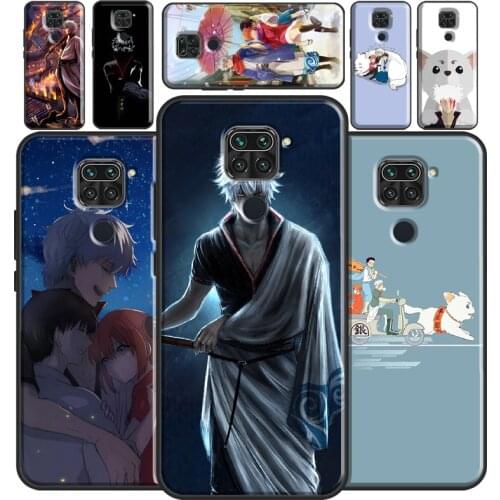Gintama Gintoki For Redmi Note 9 Pro Note 7 8 Pro 8T 9S Note 10 Pro Phone Case For Redmi 9T 9C 9 9A 8A 7A
