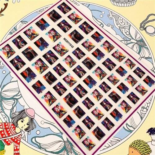 MG201118-02 Dance King Dancing 3D Back glue Nail Art Stickers Decals Sliders Nail ornament decoration