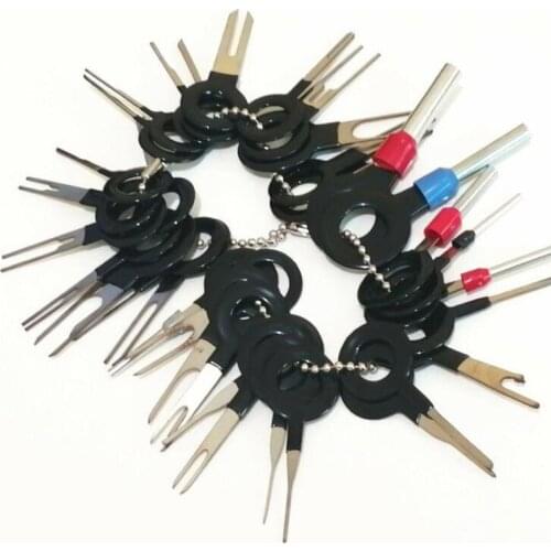 New Car Terminal Removal Tool Wire Plug Connector Puller Release Pin Extractor Kit For Car Plug Repair Tool With storage bag