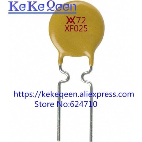 10PCS/LOT Self Recovery Fuse RXEF025 X72XF025 72V 250MA 0.25A PPTC