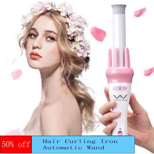 360 Two Way Rotating Automatic Hair Curler Anti-Scalding Curling Hair Stick Constant Temperature Curling Iron Styling