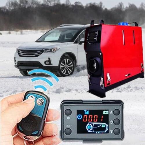 12V24V Parking Air Heater Switch Controller Accessories LCD Monitor Switch Parking Heater Controller for Car Track Air Diesel