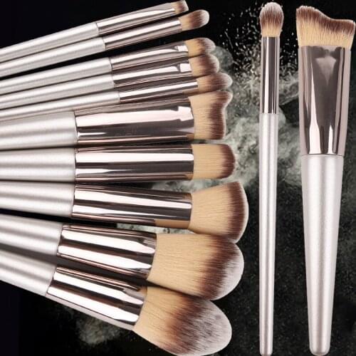 1/10pcs Makeup Brushes set Foundation EyeShadow Blush highlight Lip Eyeliner eyebrow soft Makeup Brush Cosmetic beauty Tool