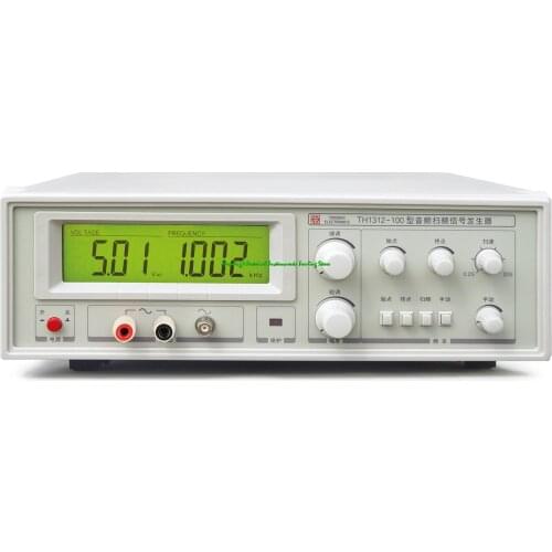 Fast arrival TONGHUI TH1312-100 20KHz 100W 0-28Vrms 1:1000audio sweep signal generator