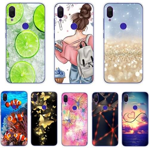 Case for Xiaomi Mi Play Cover silicon back cover for MiPlay Case Pattern Cat Coque Bag on Xiaomi Mi Play Phone Cases bumper