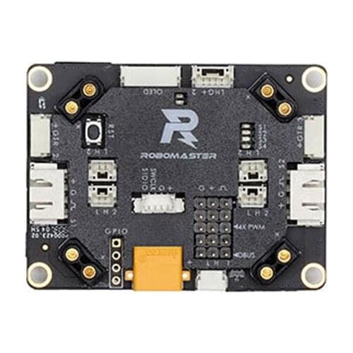 DJI RoboMaster Development Board Type B can be used with the RoboMaster Development Board Type A to develop complex robots