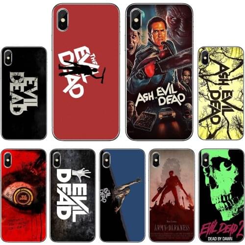For Samsung Galaxy A9 A8 Star Lite A3 A5 A7 A6 Plus 2018 2015 2016 2017 Phone Cover Evil-Dead-logo-zombies