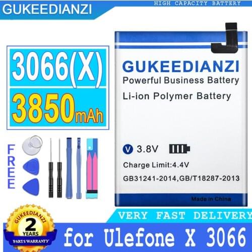 GUKEEDIANZI Ulefone X Phone Batteries