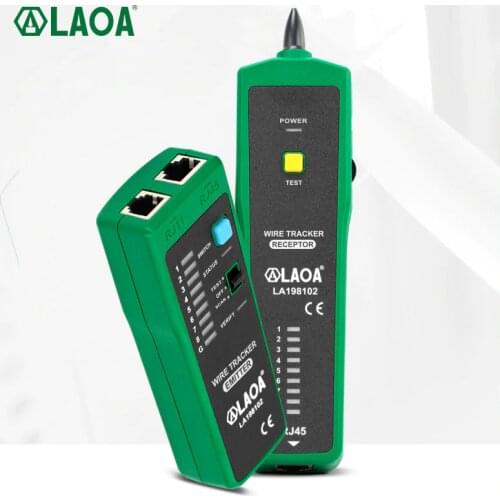 LAOA Cable Wire Tester Line Finder Phone Telephone Wire Tracker Scan Network Tools