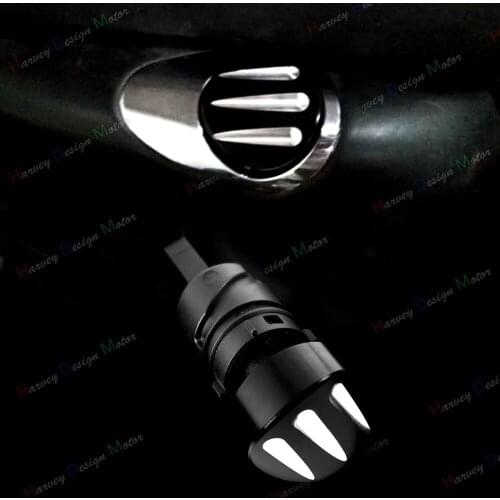 Shallow Cut Billet Oil Dipstick Tank Plug For Harley Sportster XL Iron 883N 1200 48 2004-2017