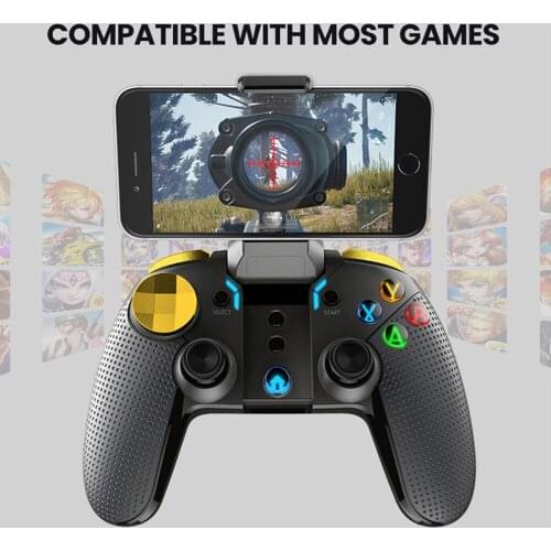 For PC Bluetooth Mini Game Pad For iPhone Multimedia Games For Xiaomi iPega 9118 Gamepad Android Ios Pubg Controller Joystick