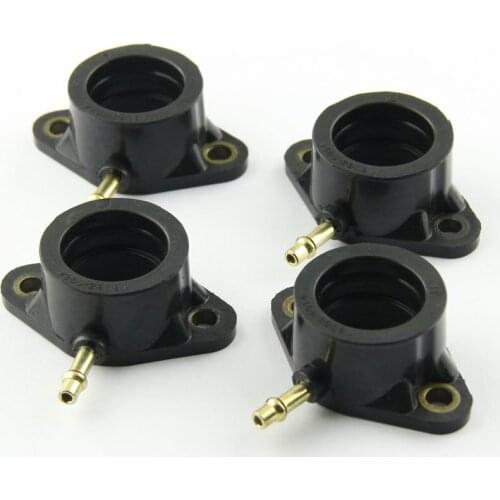 Motorcycle Carburetor Intake Glue Manifold Boots For Kawasaki Z550B KZ550B Z550C Ltd KZ550C Carburetor Interface