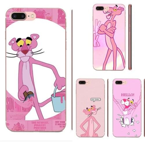 For Xiaomi Mi A1 A2 A3 CC9 CC9E 9T mi10 mi9 mi8 pro lite SE Soft TPU Screen Protector Cartoon Pink Panther