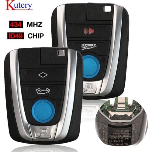 Kutery Smart Remote Key Fob for BMW i3 i8 434 MHz id49 FCCID:NBGIDGNG1