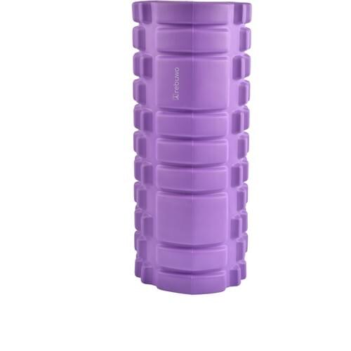 Yoga Roller Stretching Purple 33 cm X 14 cm Pilates Roller Free Shipping