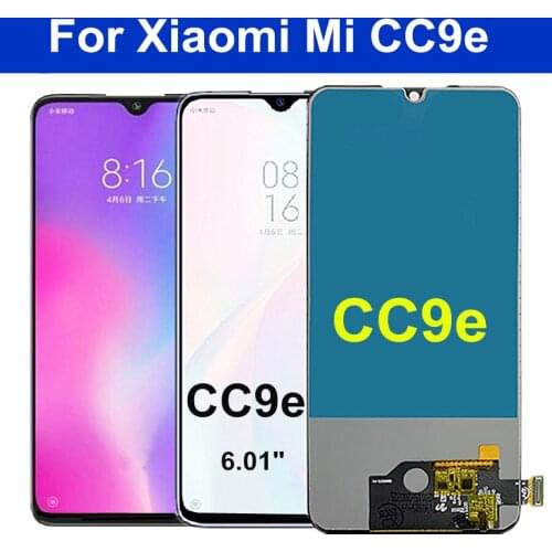 TFT LCD For Xiaomi CC9E LCD Mi CC9E MiCC9E Display Touch Screen Digitizer Assembly For Xiaomi Mi A3 MiA3 LCD Display