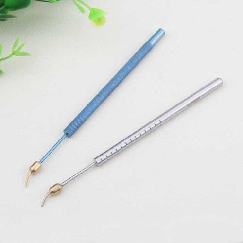 1pcs Titanium alloy Medical Ophthalmic Microsurgical instruments hemostat hemostat ball cautery