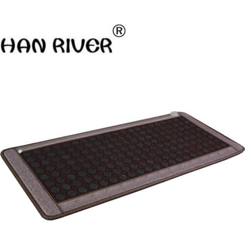 220 v household physiotherapy massage mattress comfort care jade heating germanium stone ms tomalin anion mattess