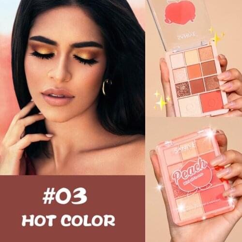 3 In 1 Makeup Palette Eyeshadow Highlighters Blusher For Face Professional Matte Pigment Waterproof Easy To Wear Makeup TSLM1