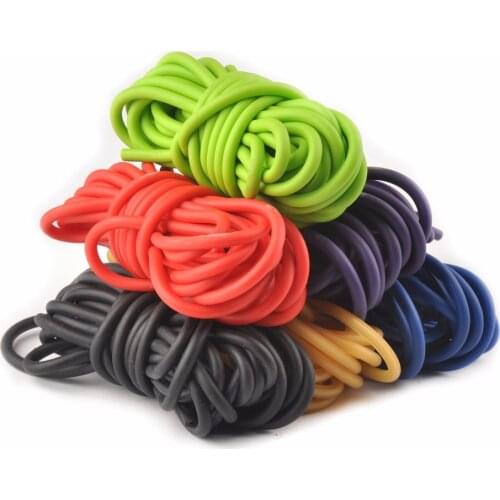 5M Rubber band tube rope for Slingshot packing Seal Strip Shooting Catapult Latex Tube Outdoor home Accessories