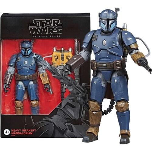 6-inch Scale Star Wars The Black Series Heavy Infantry Toy Collectible Deluxe Action Figure Kid Toy
