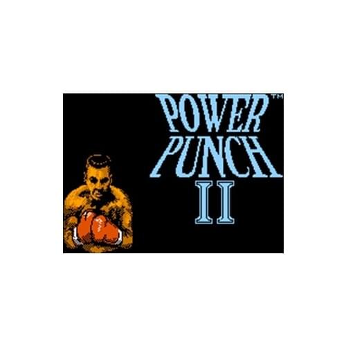Power Punch 2 Region Free 60 Pin 8Bit Game Card For Subor Game Players