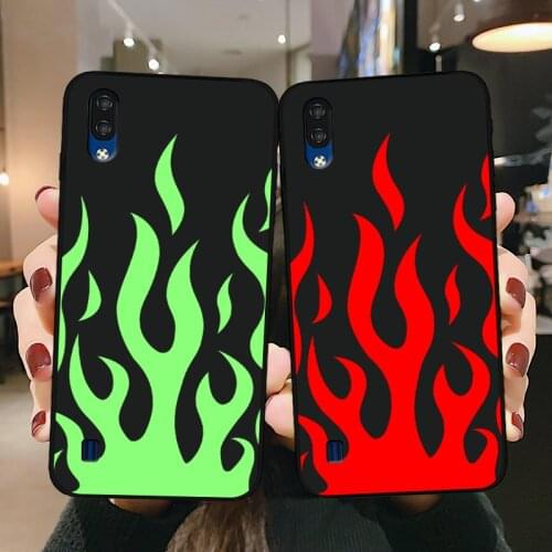 For ZTE Blade A7 A5 A3 2020 Case Fashion Flame silicone Soft TPU Cute Back Cases for ZTE Blade A5 A7 2020 Phone Cover Coque