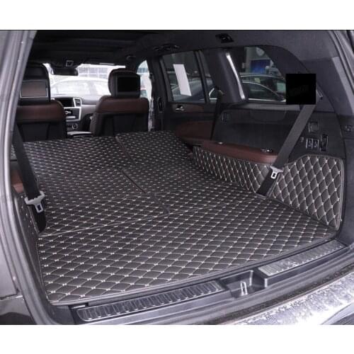 Lsrtw2017 Car Trunk Mat Cargo Liner for Mercedes Benz GL GLS class 2006 2007 2008 2009 2010 2011 2012 X164