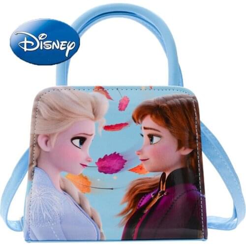 Disney Frozen Childrens Handbags Elsa Princess Fashion Storage Bag Anna Ladies Cosmetic Bag Womens Tote Hobos