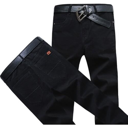 Plus Size 2020 Spring Autumn New Casual Pants Men Cotton Slim Fit Chinos Fashion Trousers Male Brand Clothing Plus Size 4 colour