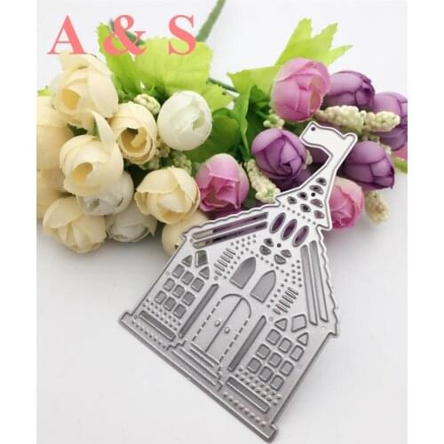 Q21 METAL CUTTING DIES House Scrapbook card invitation paper craft party decor embossing stencil cutter