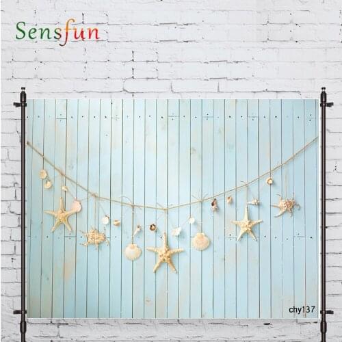 LEVOO Photography Background Jewelry Blue Plank Ocean Summer Background Photobooth Photo Studio Shoot Prop