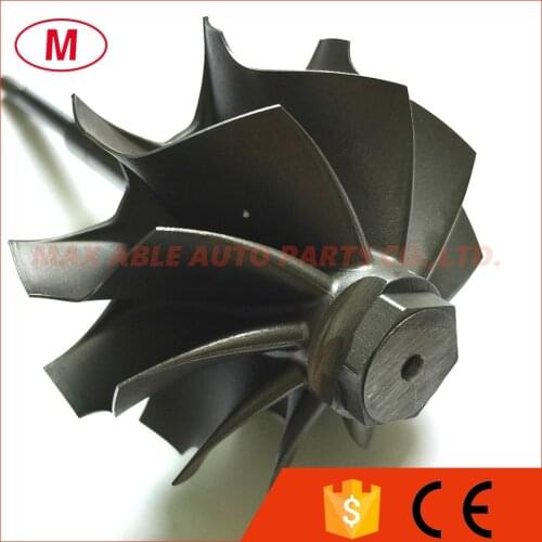 PTE6262 62.35/71.00mm 10 blades Turbo turbine shaft &wheel/turbine wheel/Turbine shaft/for T350 Stage 5 turbocharger cartridge