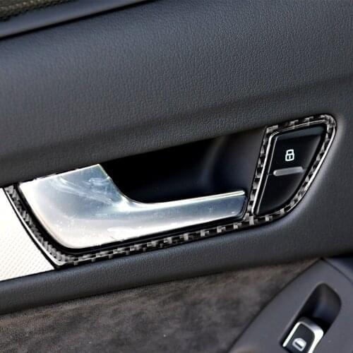 Carbon Fiber Inner Door Handle Cover Trim for Audi A4 A5 B8 RRX-AUDI-037 2009-2016