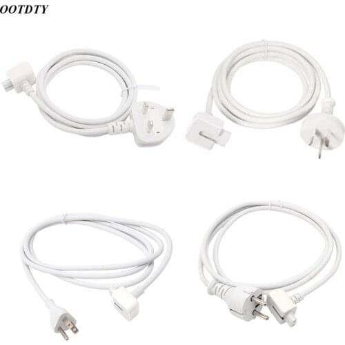 1pc Power Extension Cable Cord For Apple MacBook Pro Air AC Wall Charger Adapter