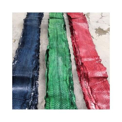 1pcs snake skin material features more color, firmness and tensile resistance than general snake skin