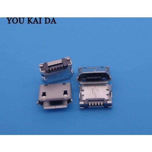 50PCS/LOT Micro USB Charging Data Power Jack Port charger Connector for Lenovo A1000 A1000-T A1020 A1020-T A2107 A2207 Tablet