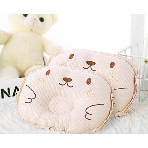 Baby Pillow Newborn Shape Pillow Color Cotton Baby Correction Anti-deviation Head Side Sleeping Pillow Cotton Child Pillow